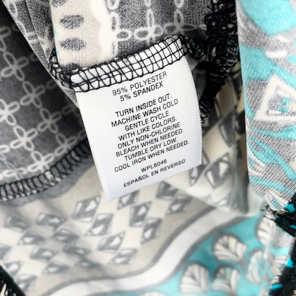 JM COLLECTION | Boho Rhinestone Embellished Loose Dolman Style Tunic Blouse - Picture 5 of 8